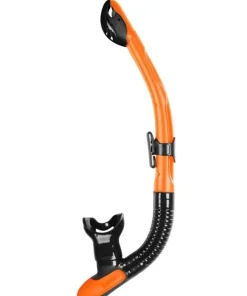 MARES Tubas Snorkeling|Tuba De Plongée^Tuba Plongée Snorkeling Ergo Dry Noir/Orange