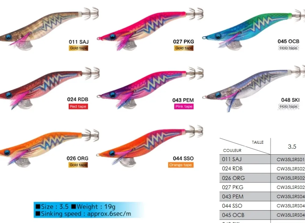 YAMASHITA Turlutte Egi-Oh Live Search Shallow 3.5