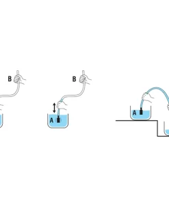 NUOVA RADE Tuyau siphon pompe manuel 13.2 L/m