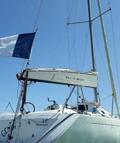 TIKI FACTORY Taud, Bimini Et Capote^V de bome gonflable Sail in Boom  5,3 M