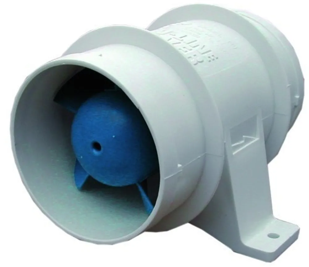 RULE Ventilateur Et Extracteur^Ventilateur de cale en ligne - Diam: 75 mm - 12V
