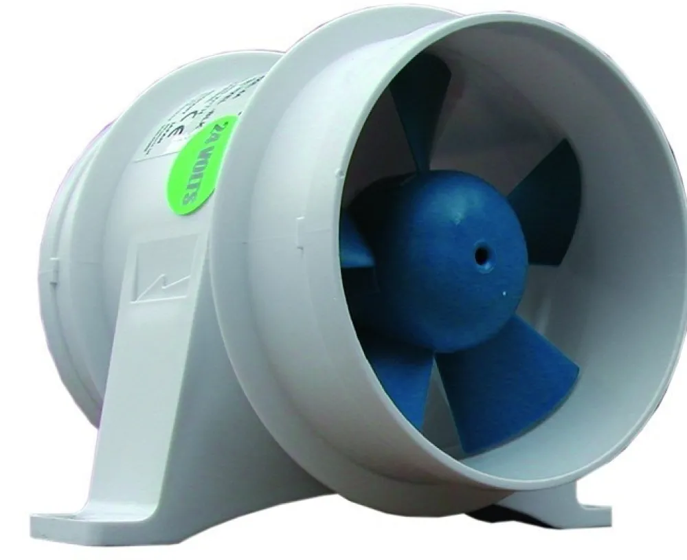 RULE Ventilateur Et Extracteur^Ventilateur de cale en ligne - Diam: 75 mm - 12V