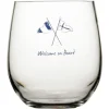 MARINE BUSINESS Verre à eau - Collection Welcome On Board - 6 Pièces