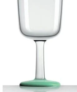 COULEURMER Verre à vin Palm vert x4