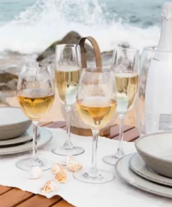 MARINE BUSINESS Vaisselle^Verre à Vin - Collection Bali - 6 Pièces