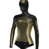 C4 Combinaison Apnée Femme^Veste de combinaison Aurea 3 mm - Femme