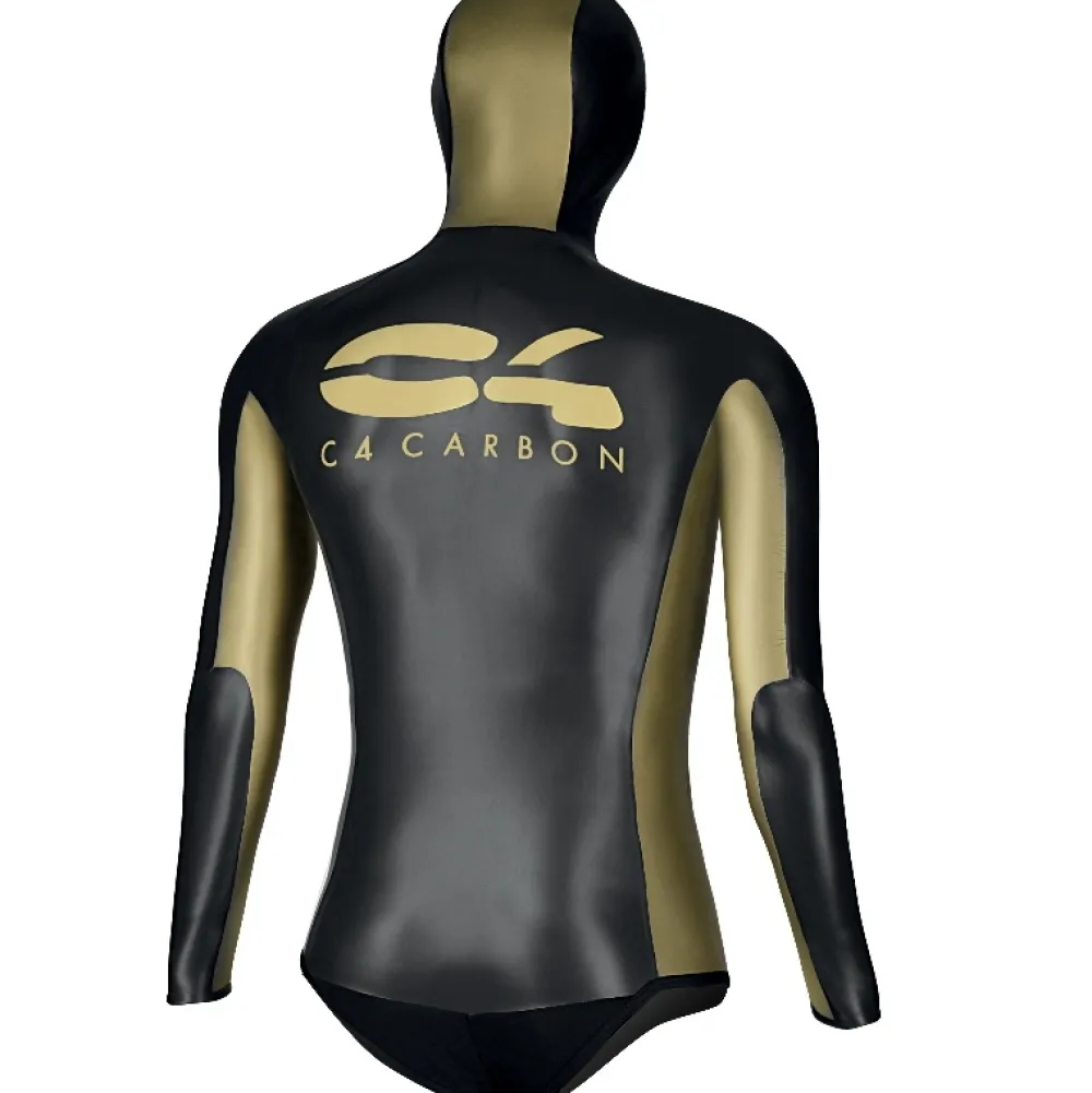 C4 Combinaison Apnée Homme^Veste de combinaison Aurea 3 mm - Homme
