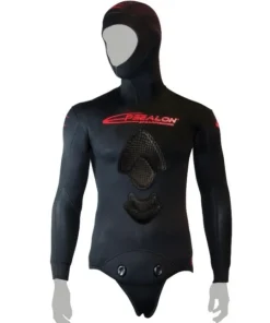 EPSEALON Chasse Sous Marine^Veste de combinaison Shadow Full Black 9 mm - T.4 - OCCASION GRADE A