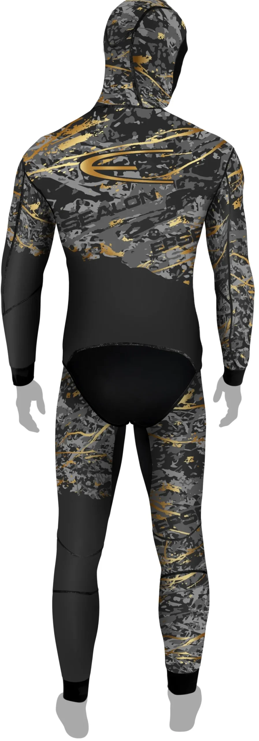 EPSEALON Combinaison Chasse Sous-Marine^Veste de combinaison Fusionskin SD 7 mm - Taille 1