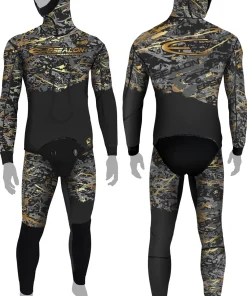 EPSEALON Combinaison Chasse Sous-Marine^Veste de combinaison Fusionskin SD 7 mm - Taille 1