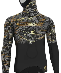 EPSEALON Combinaison Chasse Sous-Marine^Veste de combinaison Fusionskin SD 7 mm - Taille 1