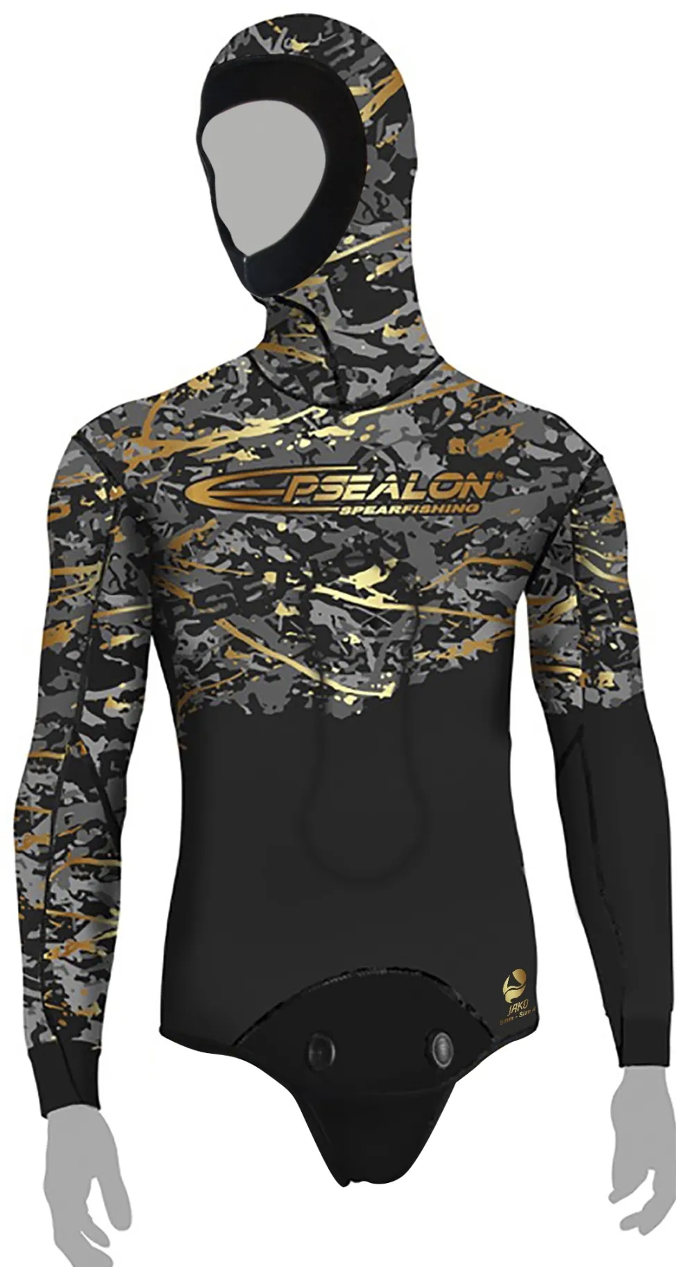 EPSEALON Combinaison Chasse Sous-Marine^Veste de combinaison Fusionskin SD 7 mm - Taille 1