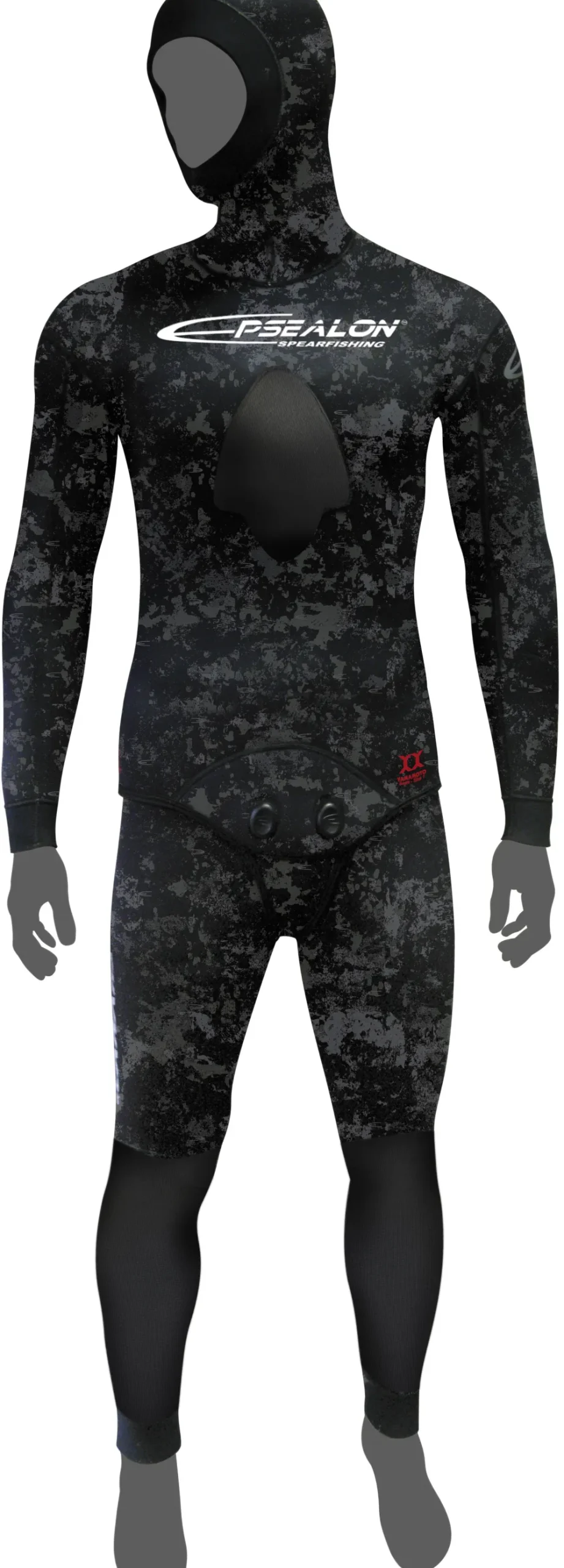 EPSEALON Veste de combinaison Shadow 5 mm - T.3 - OCCASION GRADE A