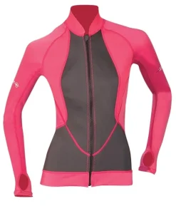 BEUCHAT Lycra & Rash Guard^Veste Zipée Atoll - Femme - Rose