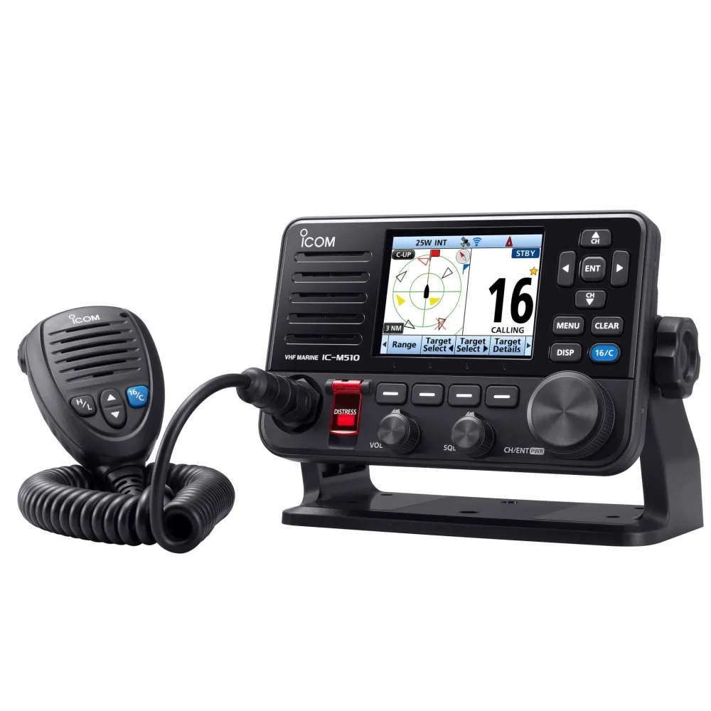 ICOM Vhf Marine Fixe^VHF fixe IC-M510E AIS