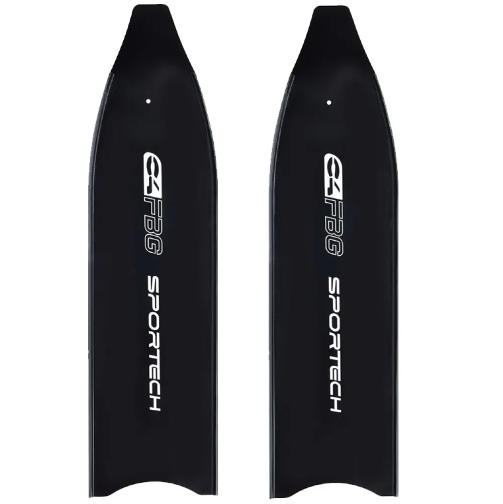 C4 Bi-Palme|Voilures Palmes^Voilures Fibre Sportech FBG Noire - Médium