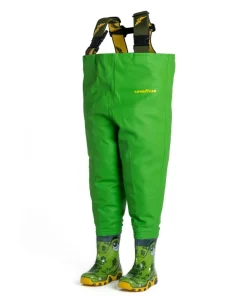 GOODYEAR Waders Salopette Kidsplay verte unie à bottes Croco