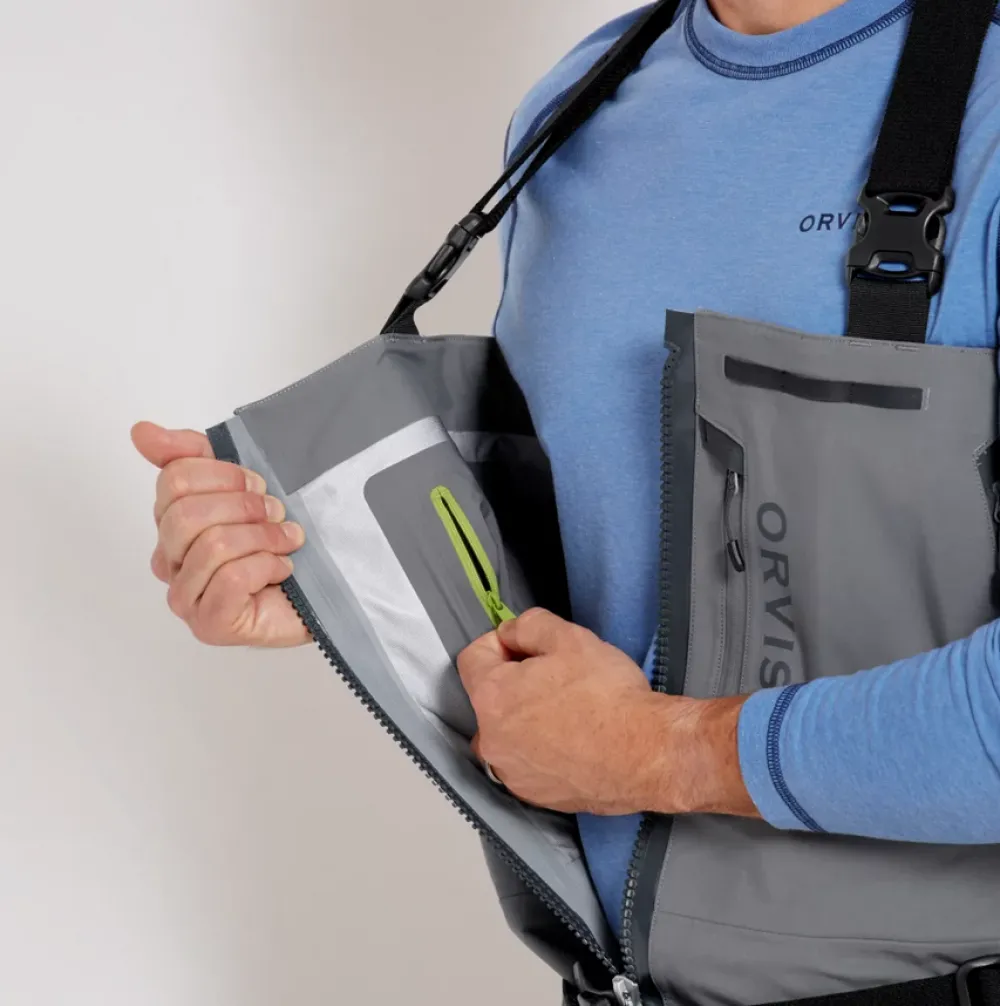 ORVIS Wader Pvc|Wader Respirant^Waders Pro Zip Stocking