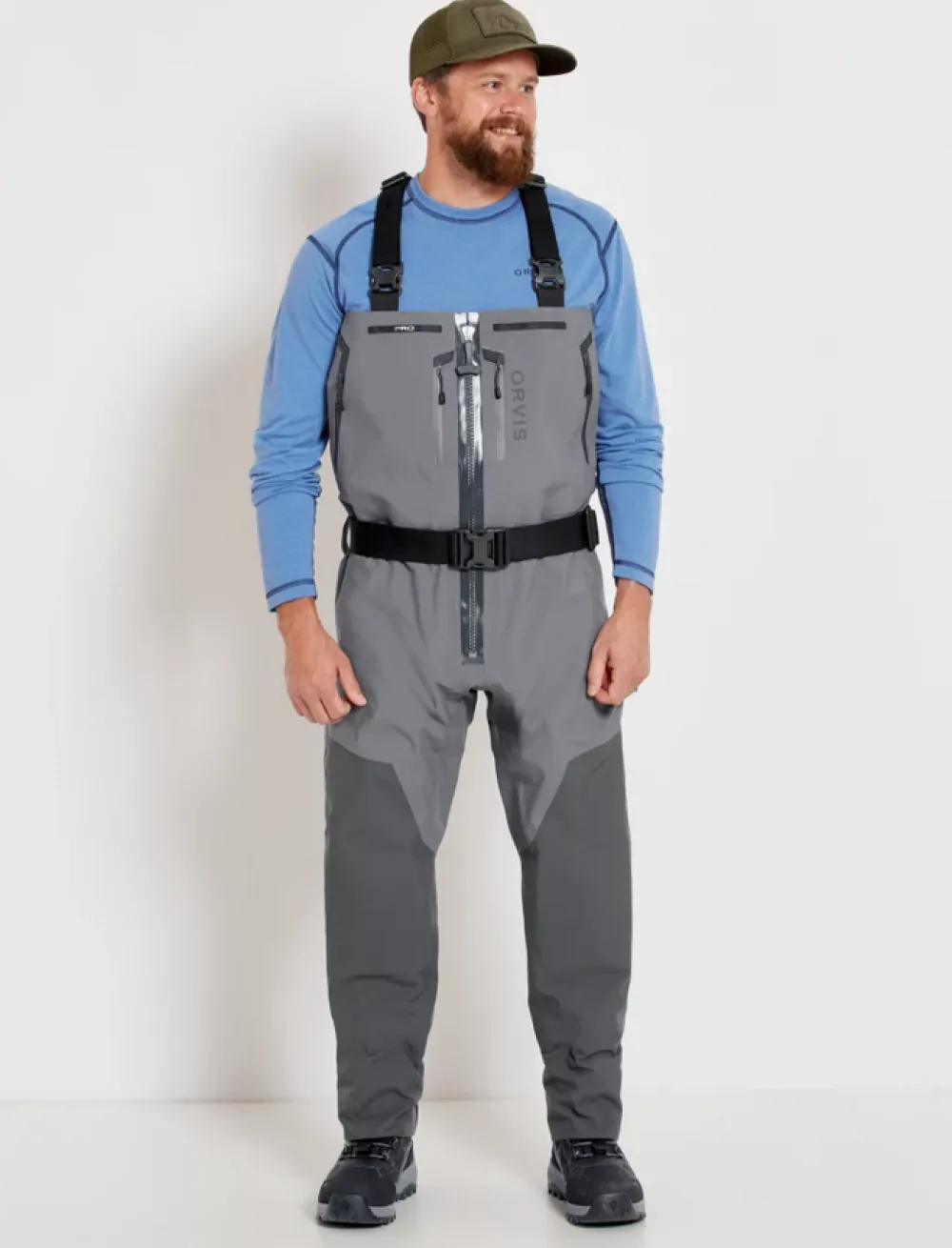 ORVIS Wader Pvc|Wader Respirant^Waders Pro Zip Stocking