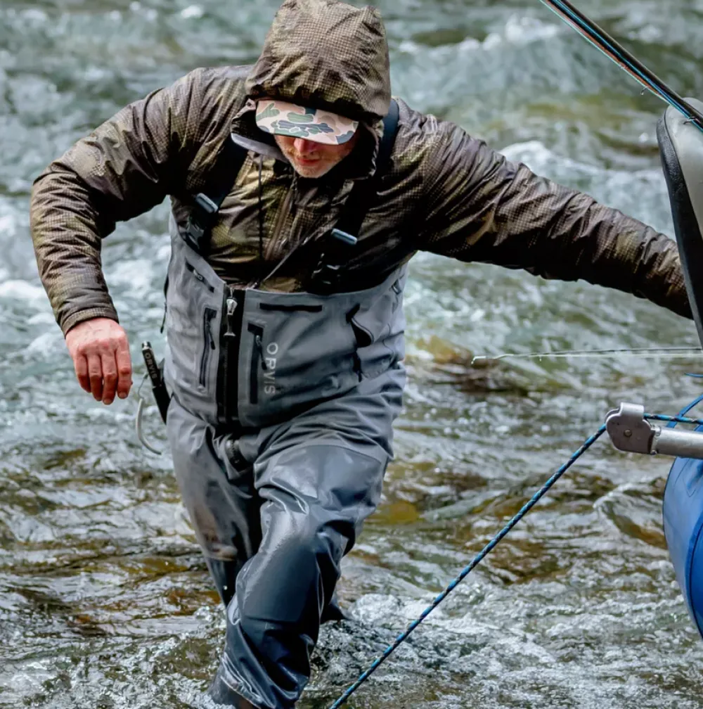 ORVIS Wader Pvc|Wader Respirant^Waders Pro Zip Stocking