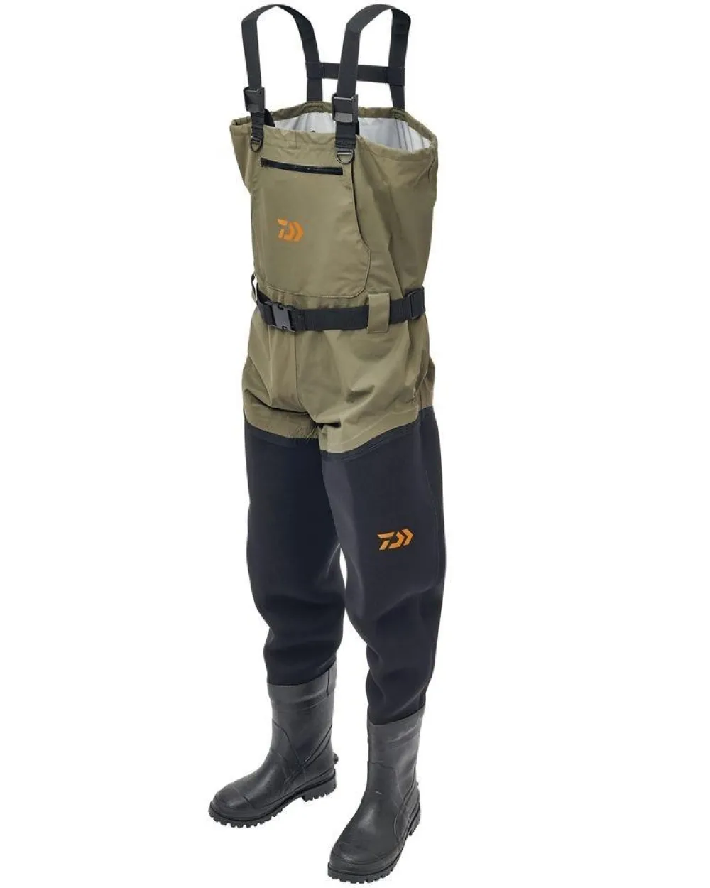 DAIWA Waders / Cuissardes / Bottes / Chaussures|Waders / Cuissardes / Bottes / Chaussures^Waders respirant Hybride avec Bottes